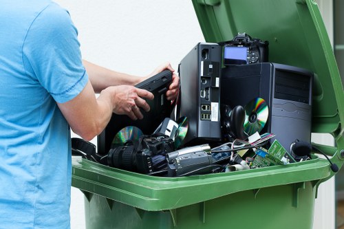 Technology enhancing loft clearance services