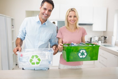 Eco-friendly disposal methods during loft clearance