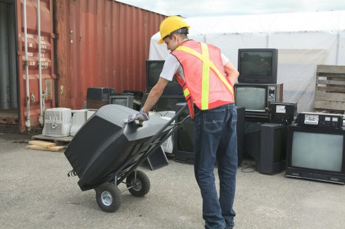 Disposing of unwanted garage items responsibly