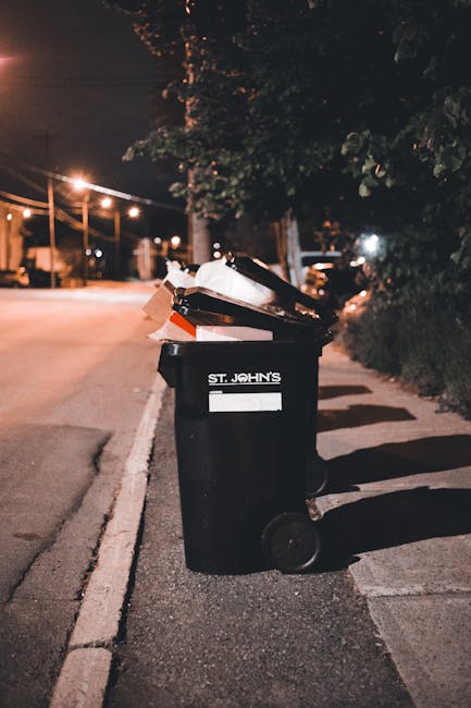 Covent Garden council rules for bulky rubbish collection